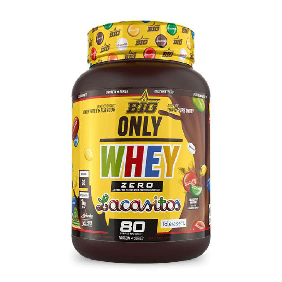 Proteína ONLY WHEY ZERO 1kg Lacasitos