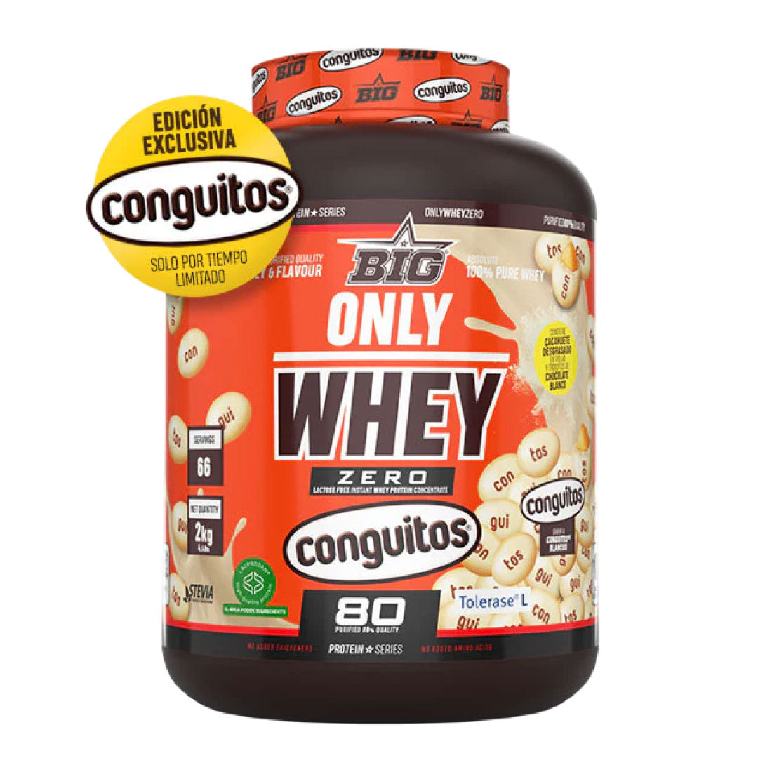 Proteína ONLY WHEY ZERO 2kg Conguito