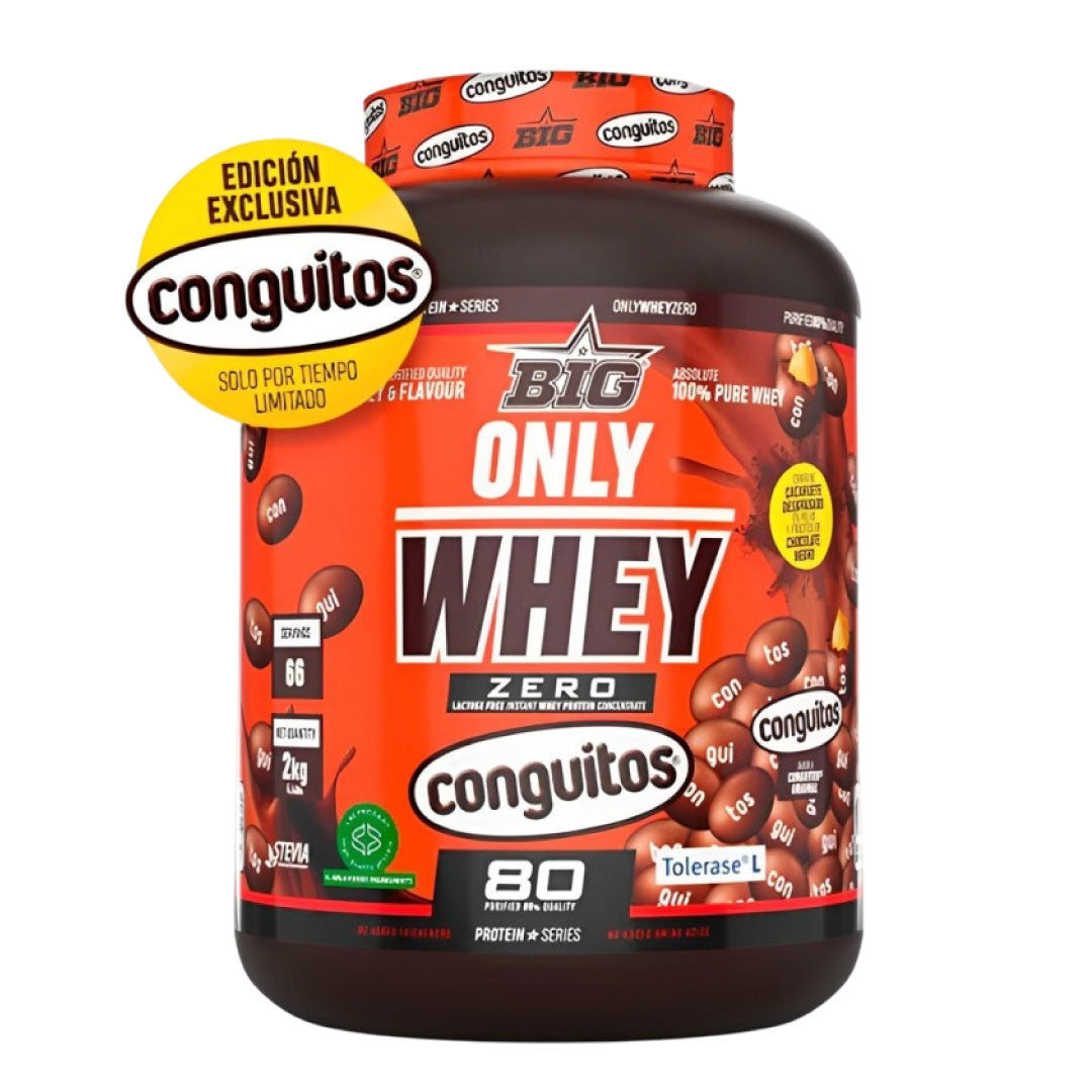 Proteína ONLY WHEY ZERO 2kg Conguito