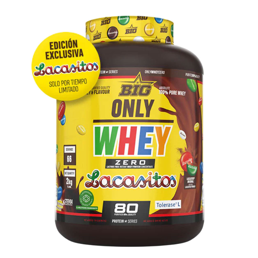 Proteína ONLY WHEY ZERO 2kg Lacasitos