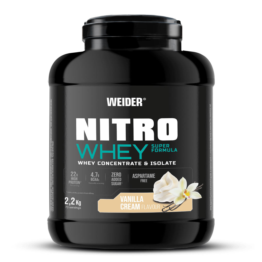 Proteína nitro WHEY 2,2kg de Weider