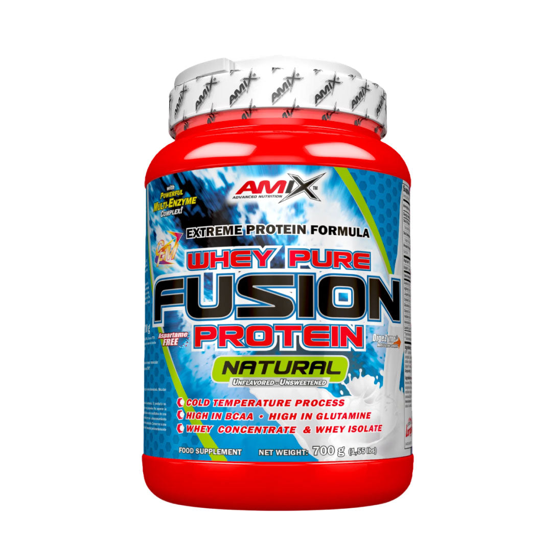 Proteína Whey Pro Fusion 700g sin sabor de Amix