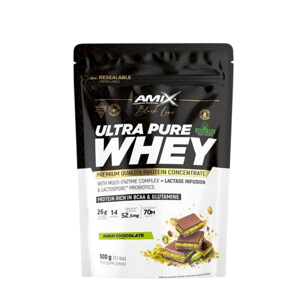 Proteína Whey Ultra Pure 500g de Amix - Black Line