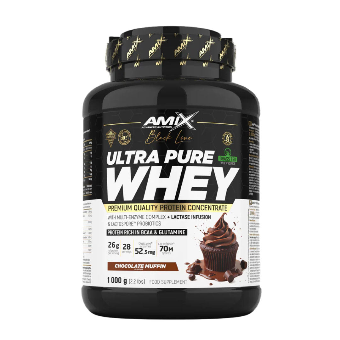 Proteína Whey Ultra Pure 1kg de Amix - Black Line