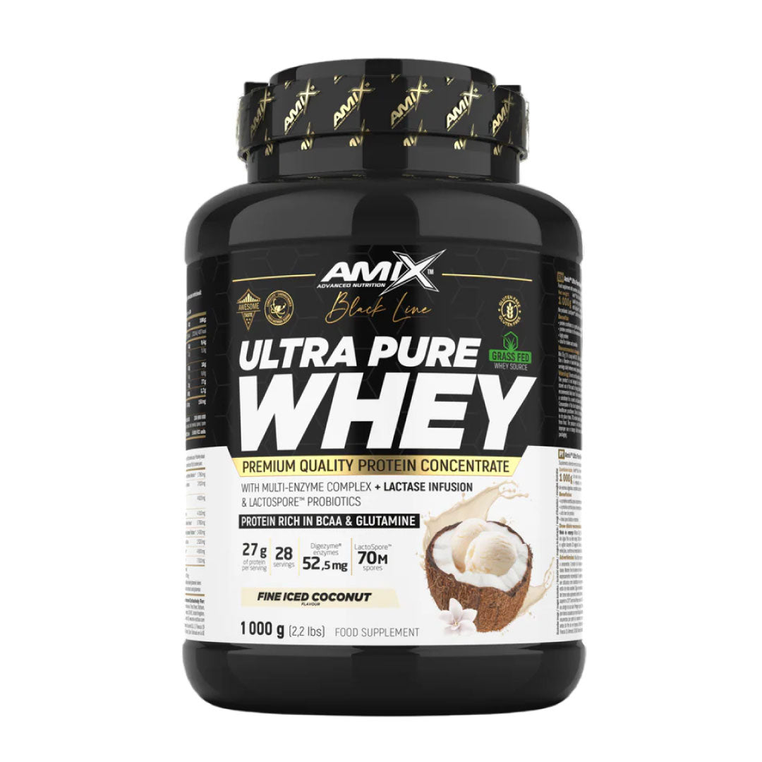 Proteína Whey Ultra Pure 1kg de Amix - Black Line