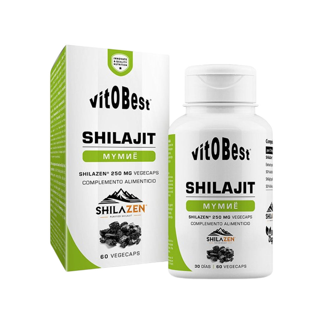 Complejo vitamínico Vitalidad y Energia Shilajit 60 VCaps Vitobest