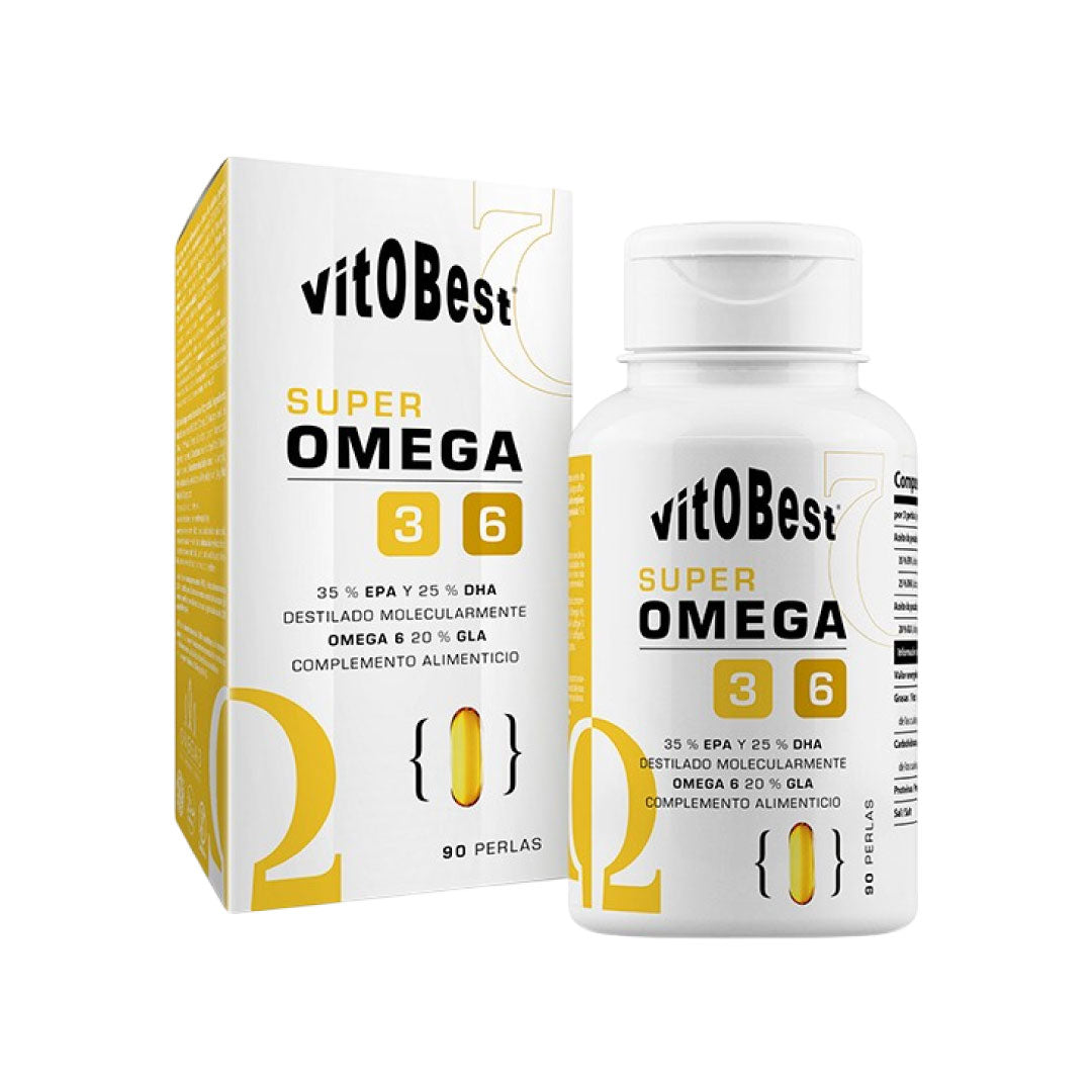 Super Omega 3-6 1000mg 90 perlas de Vitobest