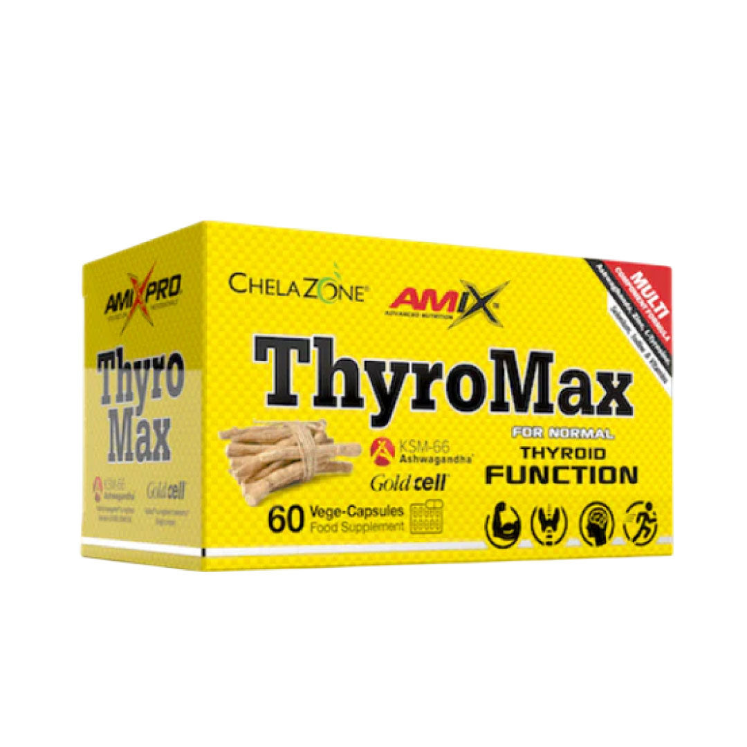 Suplemento para la tiroides Thyromax 60 vcaps de Amix Pro