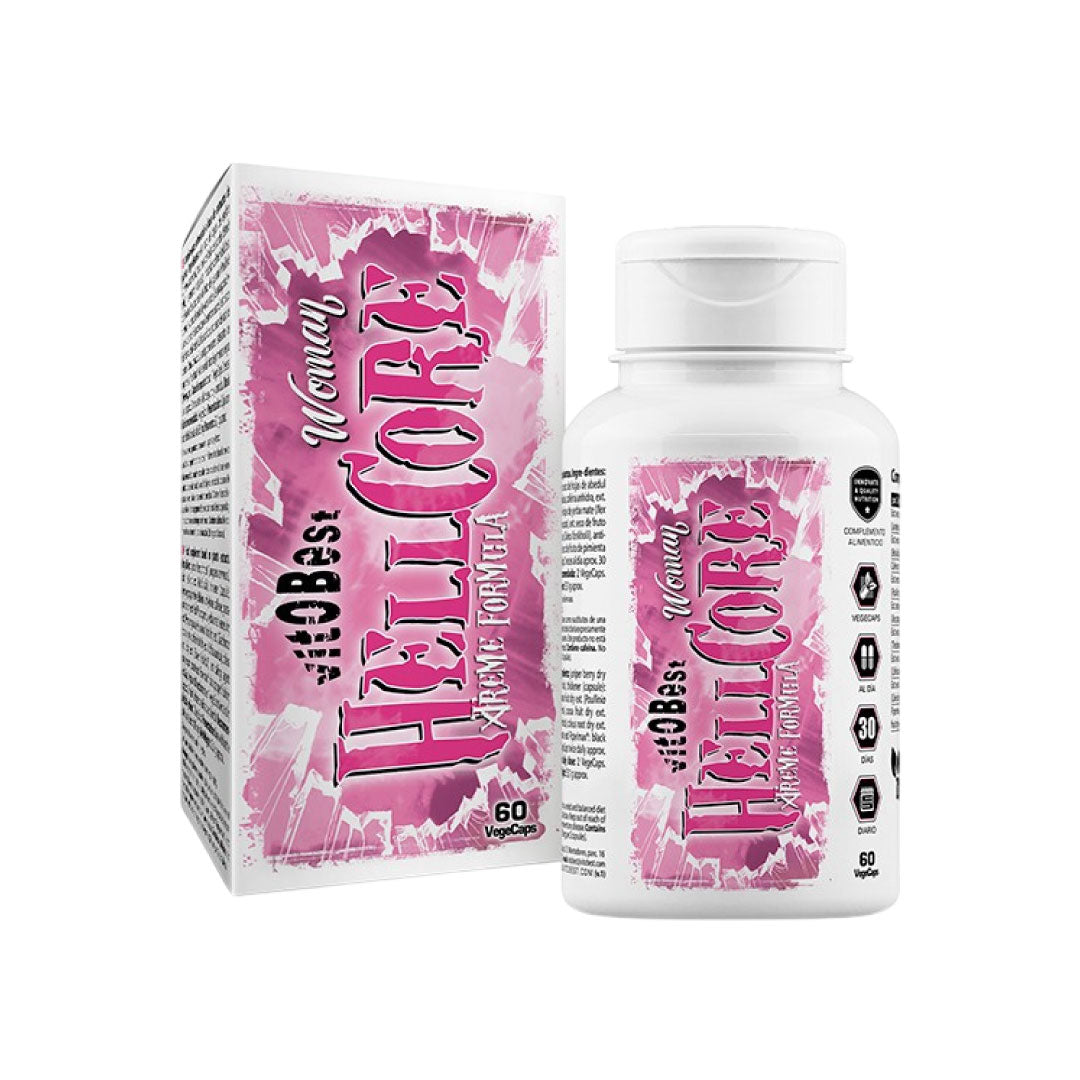 Termogénico Hellcore Woman 60 cápsulas vegetales de Vitobest