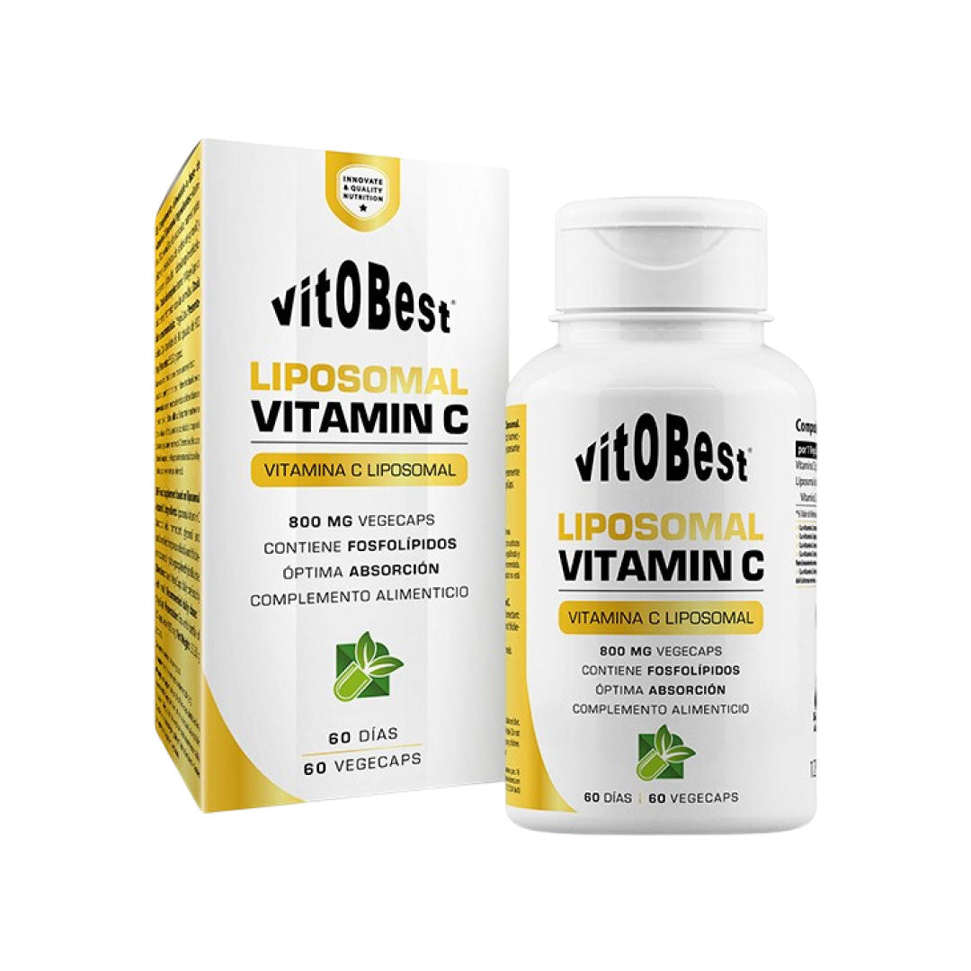 Vitamina C liposomal 520mg 60 VegeCaps de Vitobest