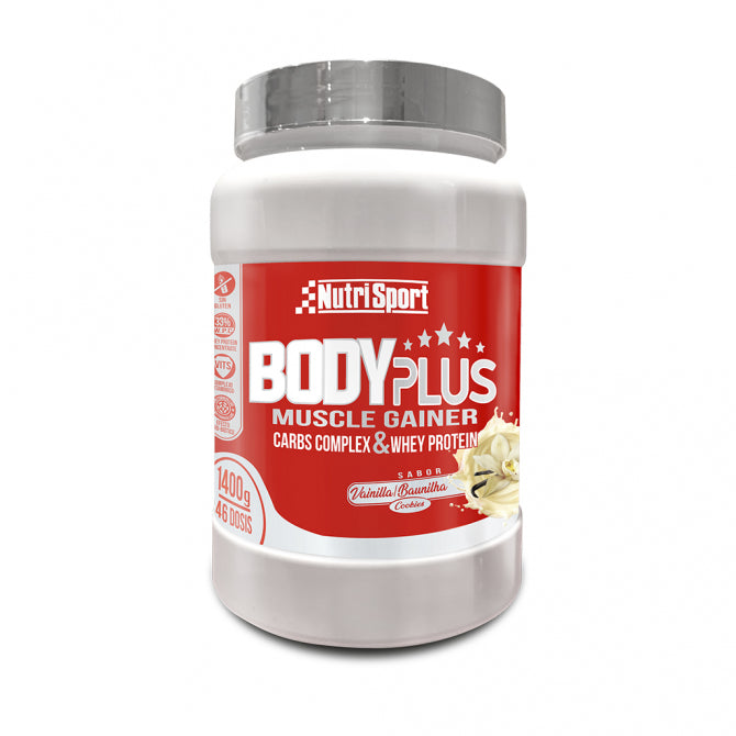 Gainer BODY PLUS Nutrisport 1,4kg