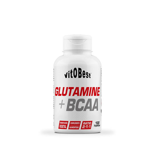 Glutamine+BCAA (100 Cápsulas)