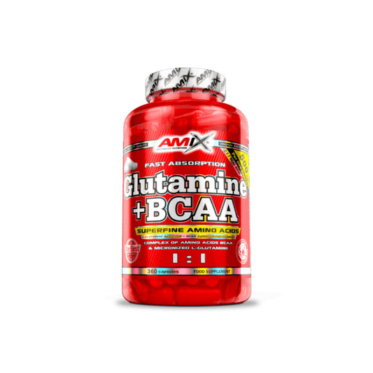 Glutamina + Bcaa´s 360 Caps