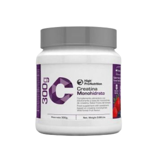 Creatina Monohidrato CREAPURE 300g sabor frutas del bosque HP Nutrition