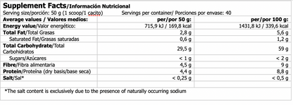 Harina de Avena OatMash 2kg