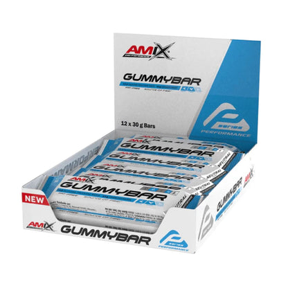 Barrita enérgetica con cafeína Gummy Bar (caja 12 uds. x 30g) Amix