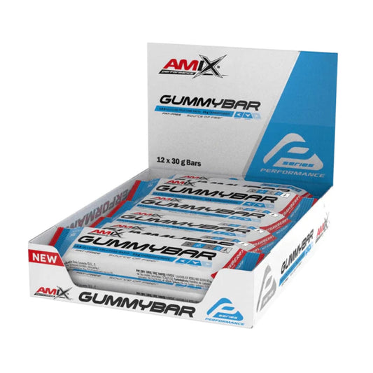 Barrita enérgetica sin cafeína Gummy Bar (caja 12 uds. x 30g) Amix