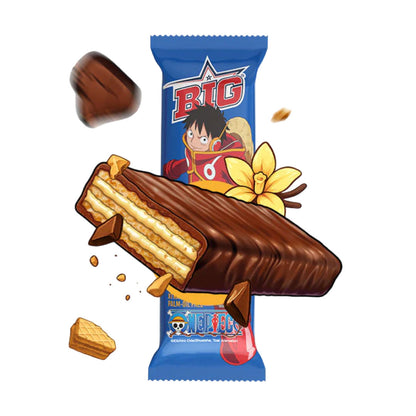 Barrita de proteínas One Piece estilo waffer de Big