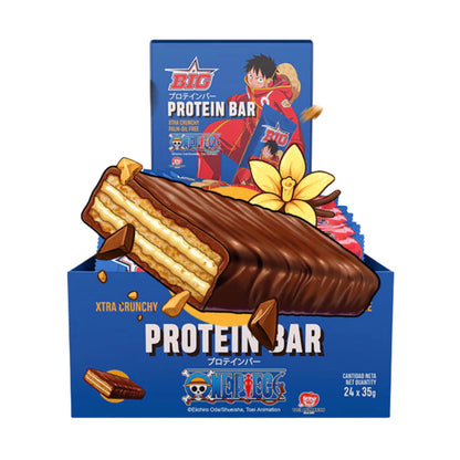Barrita de proteínas One Piece estilo waffer de Big