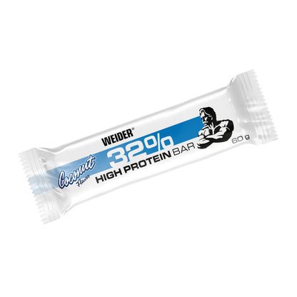 Barrita de proteínas 32% (Caja de 12 unidades x 60g) de Weider