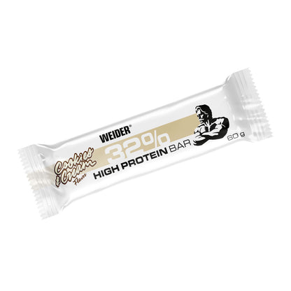 Barrita de proteínas 32% (Caja de 12 unidades x 60g) de Weider