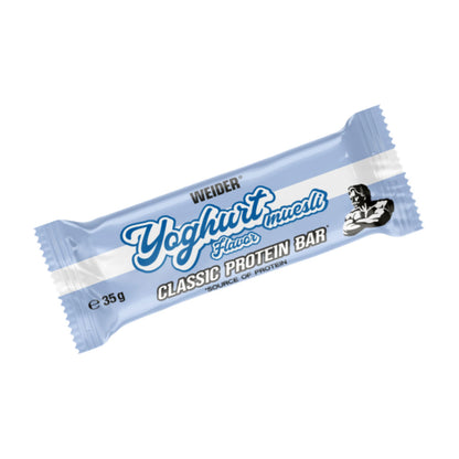 Barrita de proteínas Clásicas (Caja de 24 unidades x 35g) de Weider