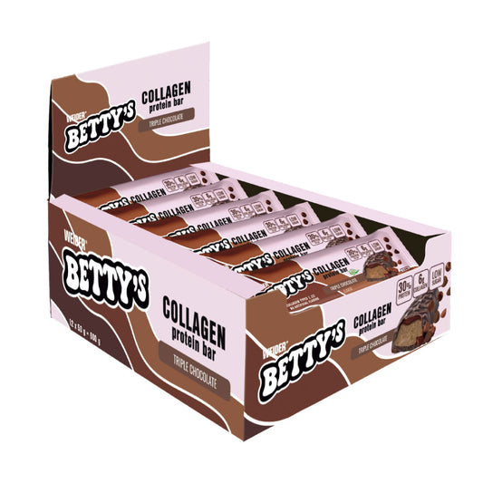 Barrita de proteínas Betty's (caja 12 uds. x 50g) de Weider