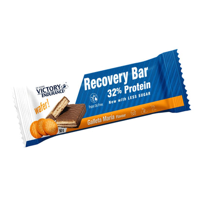 Barrita de proteínas Recovery Bar (caja 12 unidades) de Victory Endurance