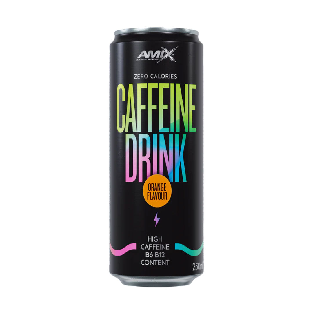Bebida con cafeína (caja 24 uds de 250ml) sabor naranja de Amix