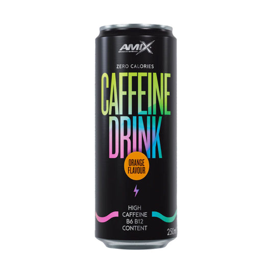 Bebida con cafeína (caja 24 uds de 250ml) sabor naranja de Amix
