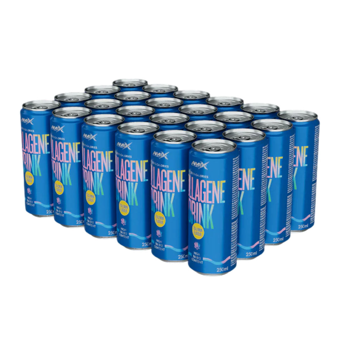 Bebida con colágeno (caja 24 uds de 250ml) sabor té de limón de Amix