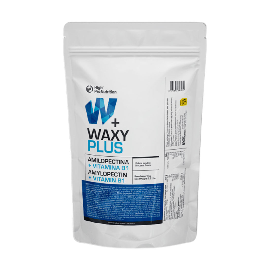 Amilopectina Waxy Plus 1kg sin sabor de HP Nutrition