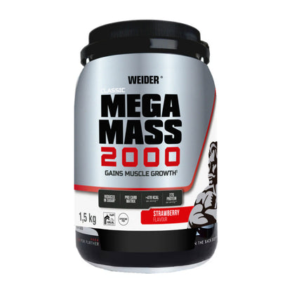 Gainer MEGA MASS 2000 1,5kg de Weider