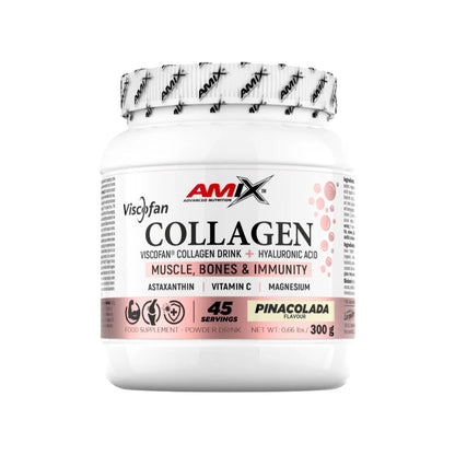 Colágeno con ácido hialurónico 300g de Amix