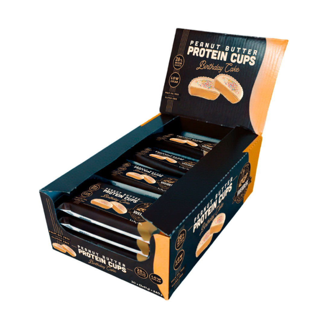 Cups proteicos (caja de 20 unidades de 42g) de Weider