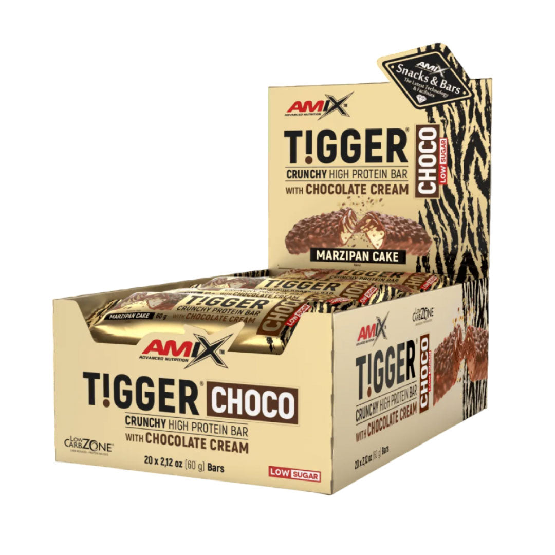 Barritas de proteínas Tigger Crunchy (20 x 60g)