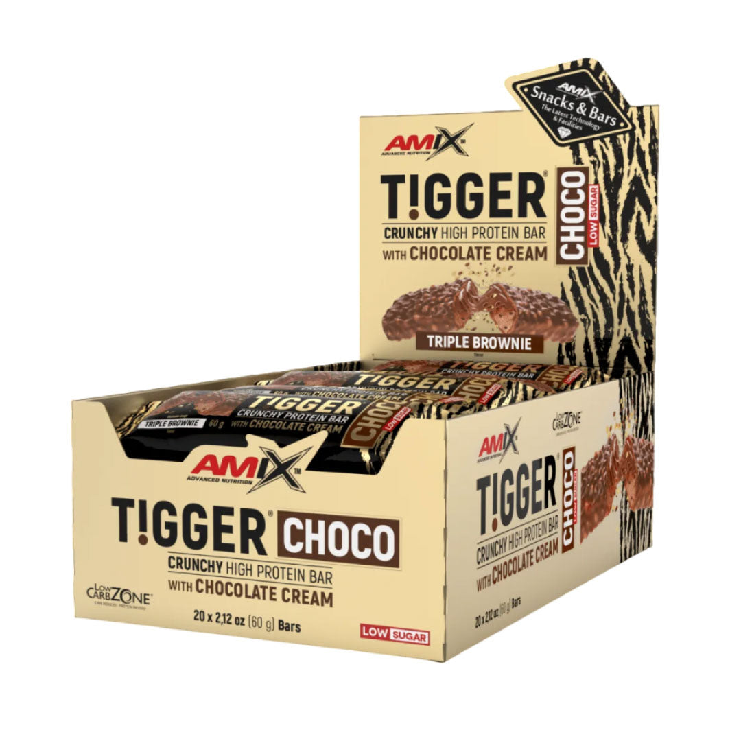 Barritas de proteínas Tigger Crunchy (20 x 60g)