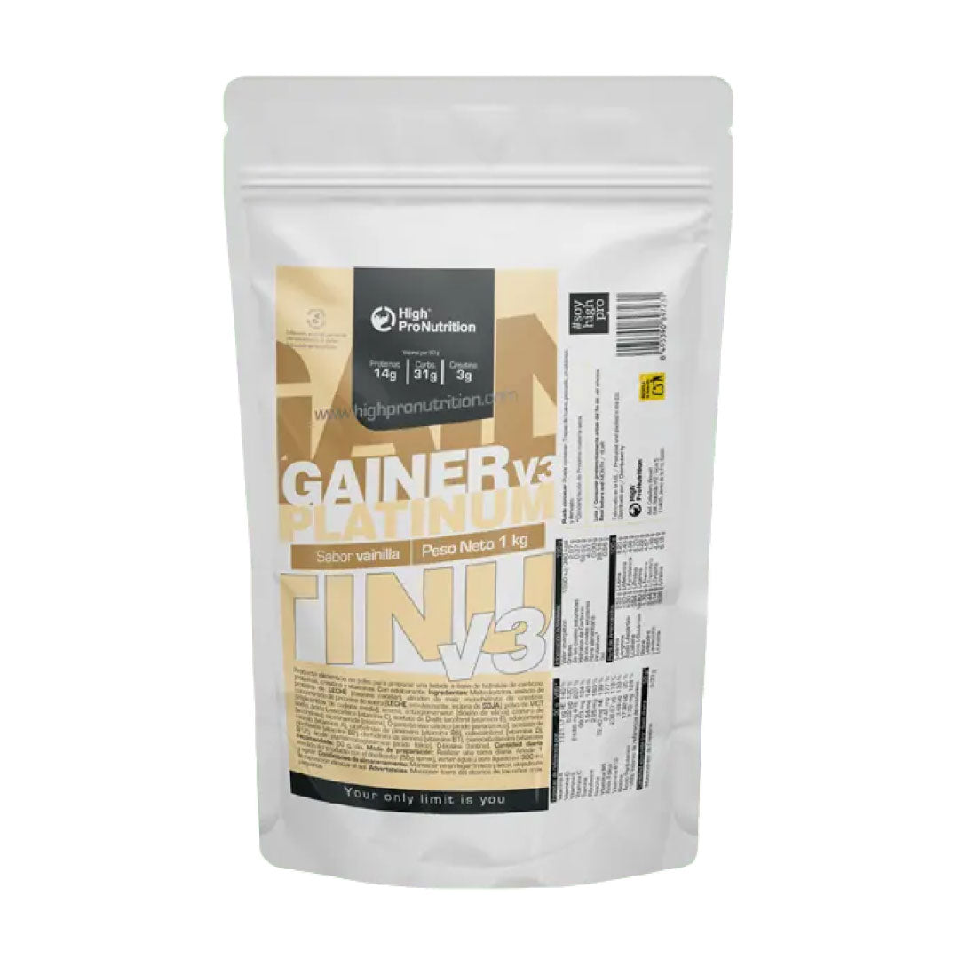 Gainer platinum V3 de HP Nutrition