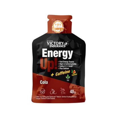 Gel ENERGY UP! con cafeína (pack 24 unidades de 40g) de Victory Endurance