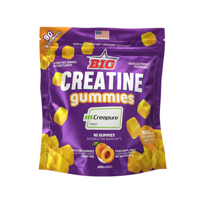 Gominolas de creatina Creapure 90 unidades de Big
