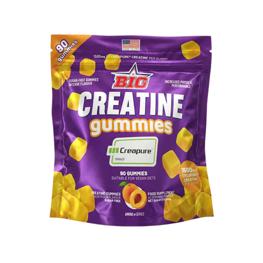 Gominolas de creatina Creapure 90 unidades de Big