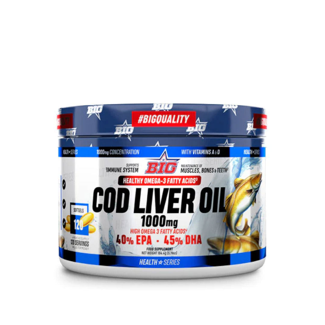Cod Liver Oil - Omega 3 120 perlas