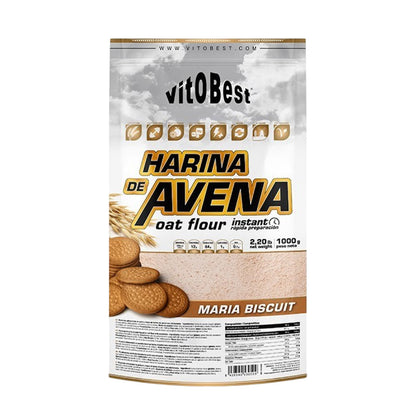 Harina de avena saco de 1kg de Vitobest