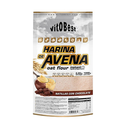 Harina de avena saco de 1kg de Vitobest