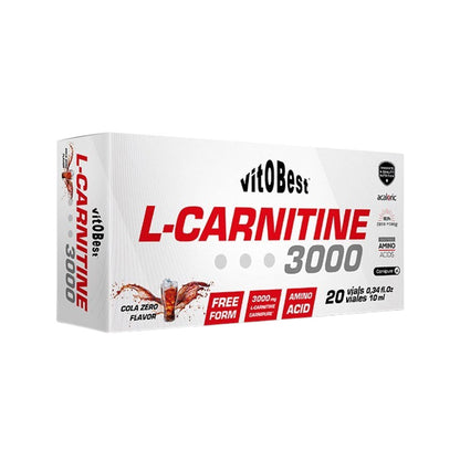 L-Carnitina 3000 20 viales de 10ml de Vitobest