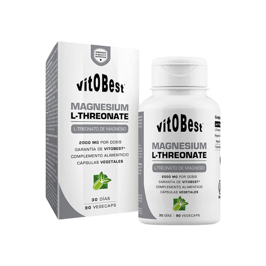 Treonato de magnesio 90 cápsulas vegetales de Vitobest