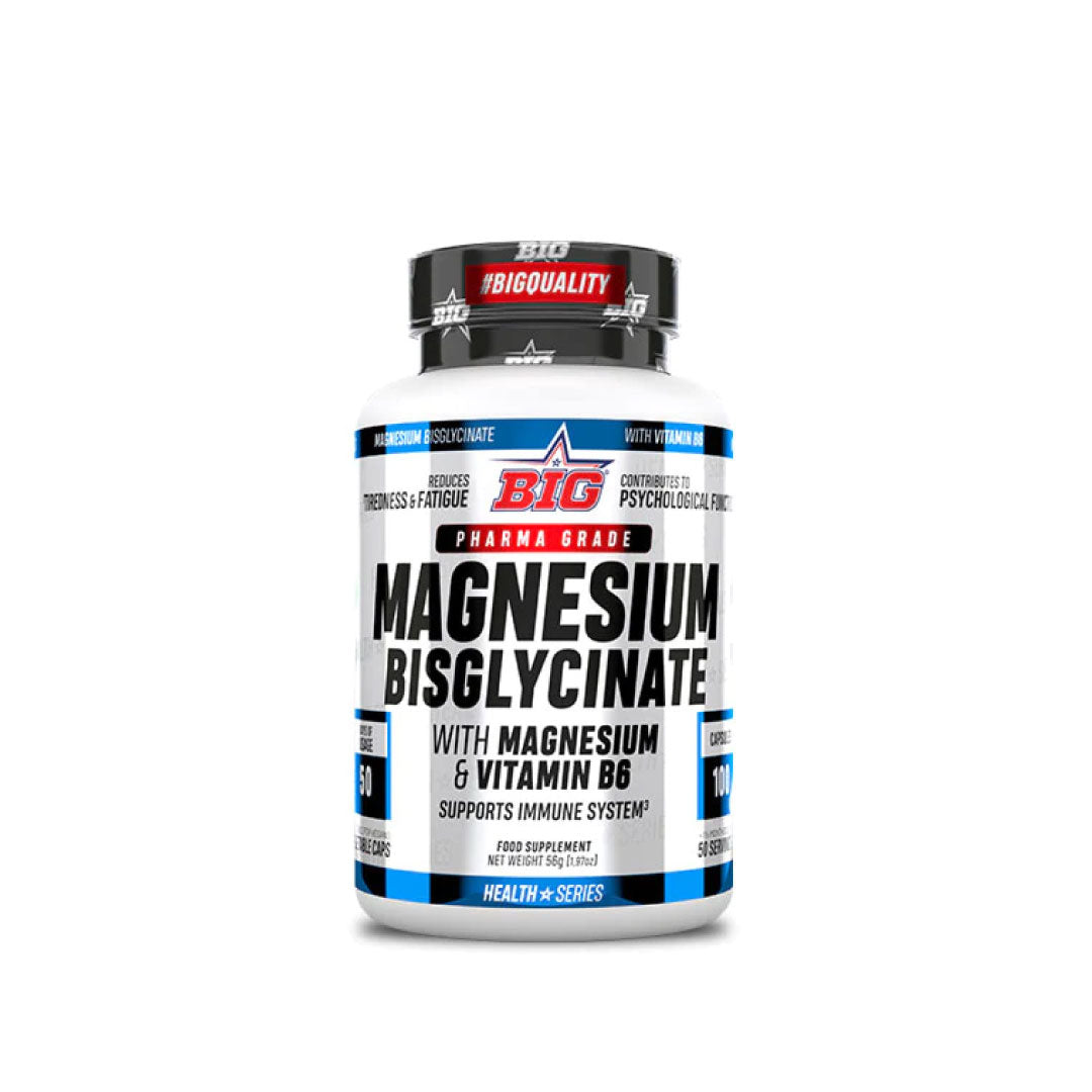 Bisglicinato de Magnesio + Vitamina B6 100 Caps