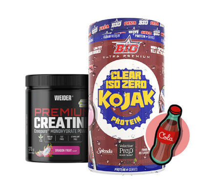 PACK proteína Clear ISO y Creatina premium Creapure sabor fruta del dragón
