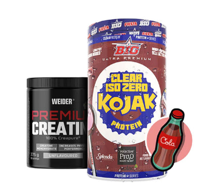 PACK proteína Clear ISO y Creatina premium Creapure sabor neutro