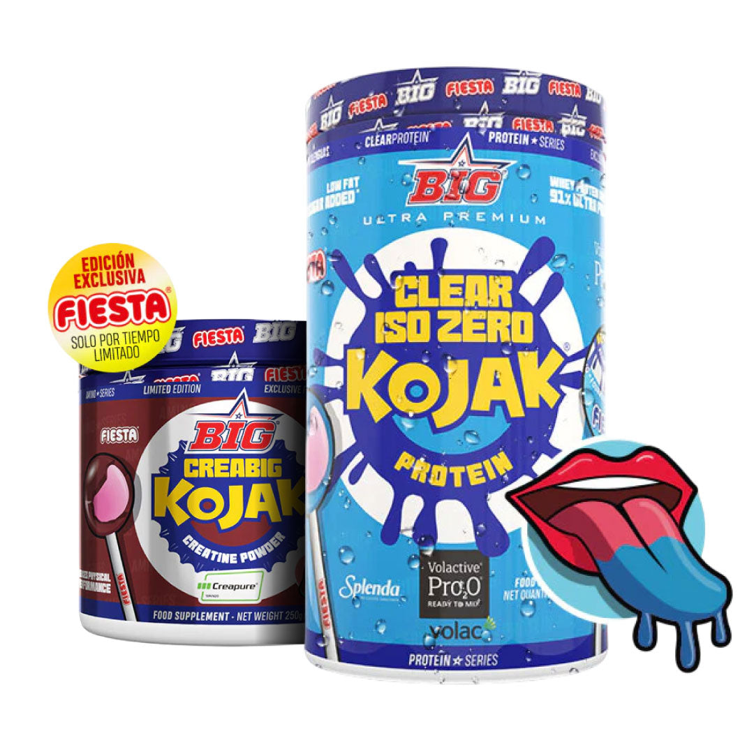 PACK proteína Clear ISO y Creatina Creapure KOJAK Cola